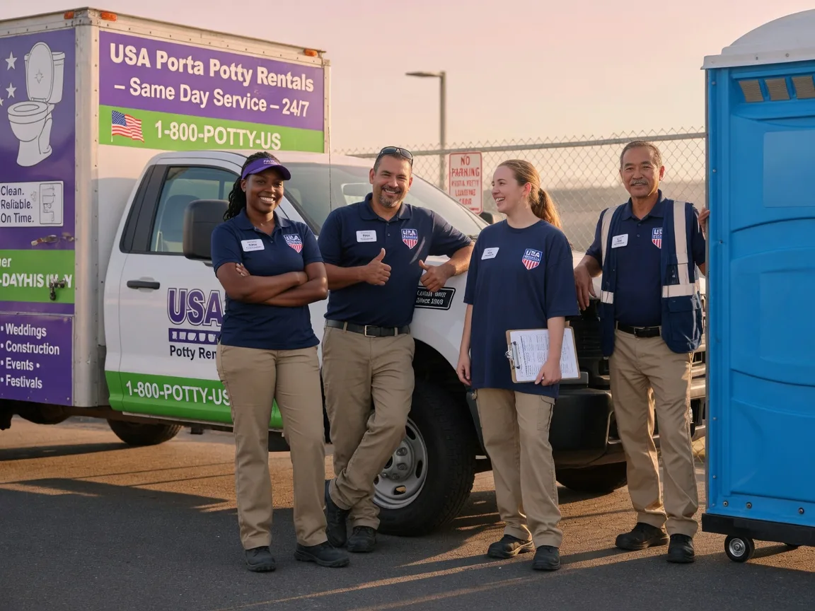 Porta Potty Rental company in Muldrow, OK